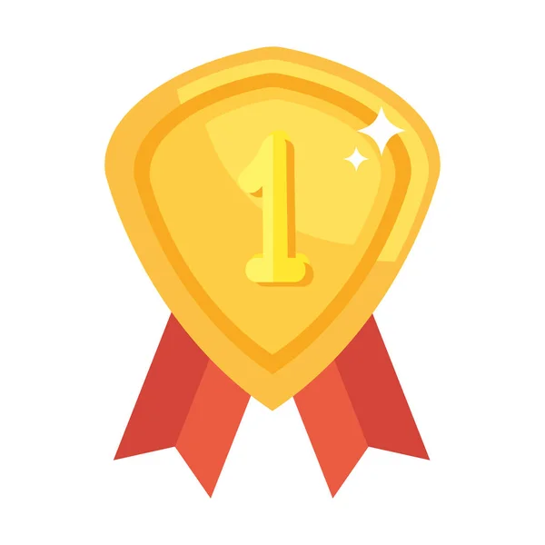 Numero 1 medaille